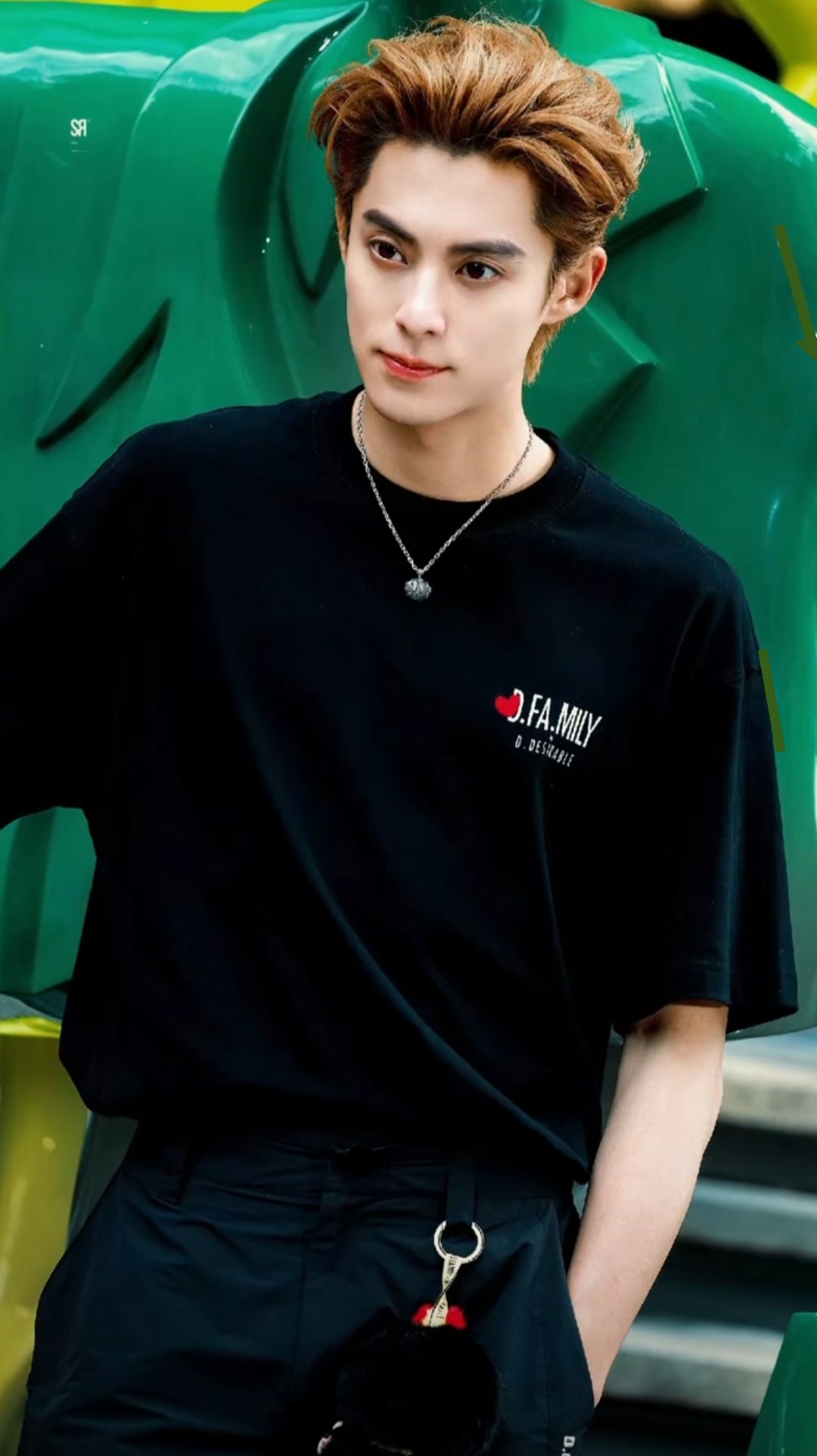 A moment captured by a fan of Dylan Wang