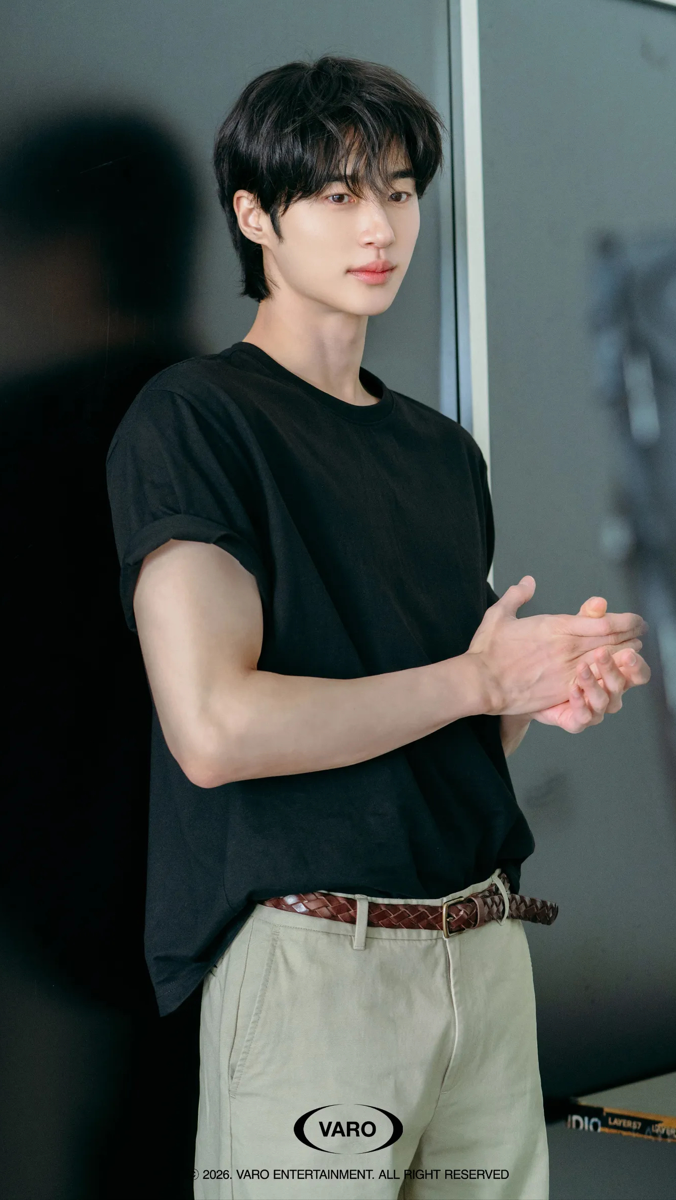 A moment captured by a fan of Byeon Wooseok