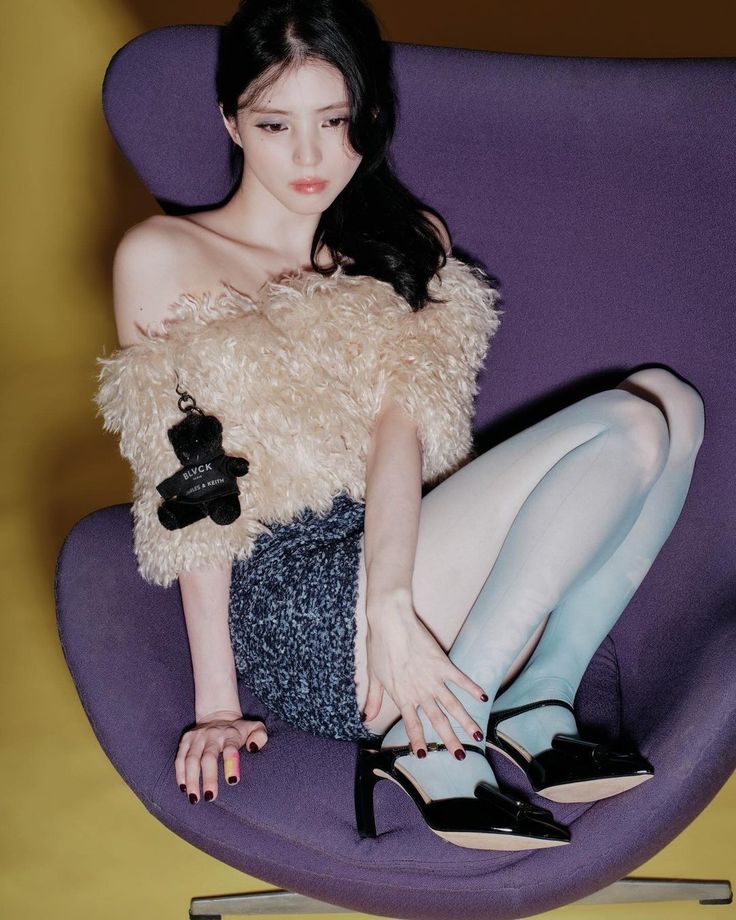 Behind-the-scenes cut of Han Sohee