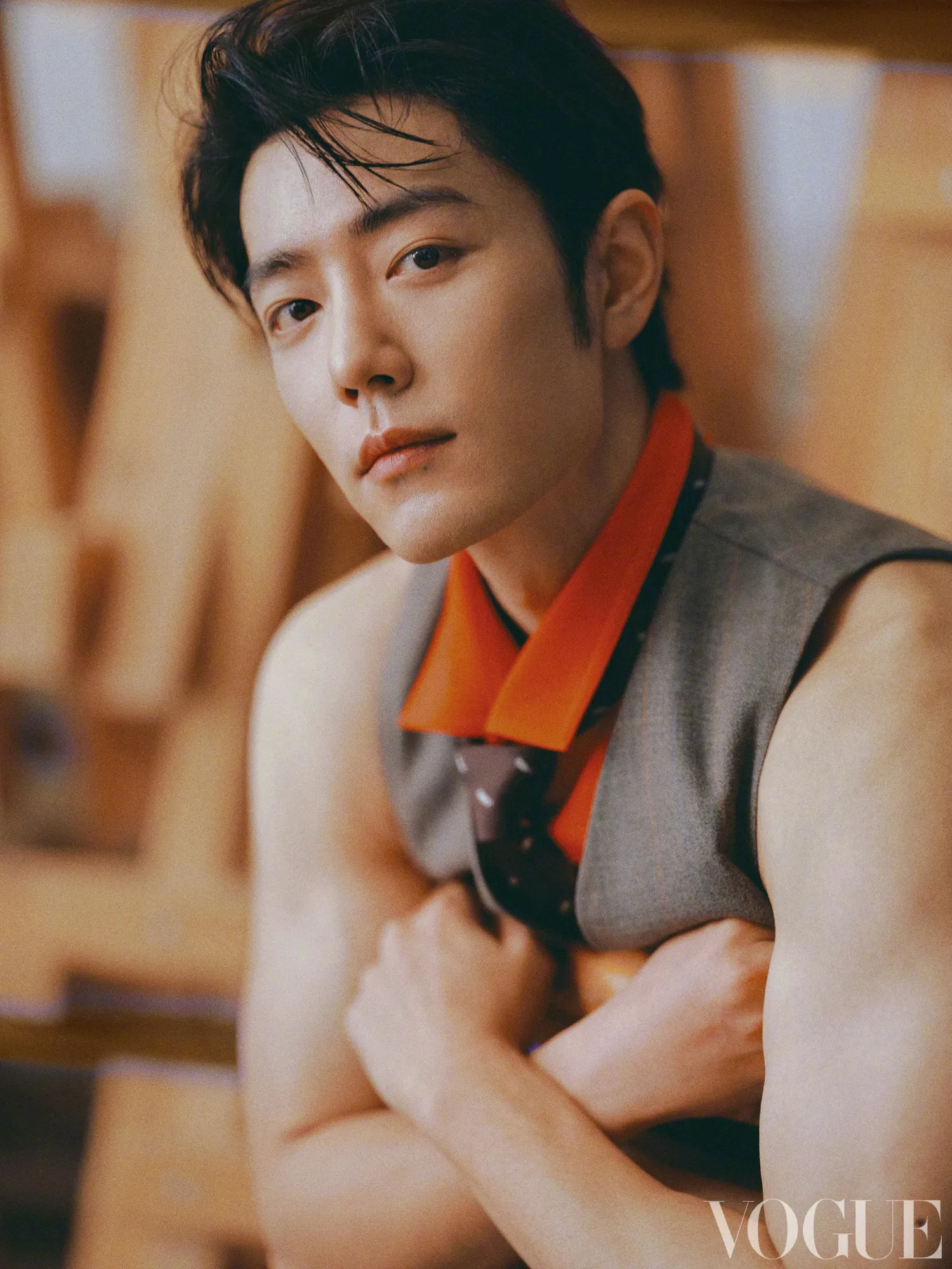 A moment captured by a fan of Xiao Zhan