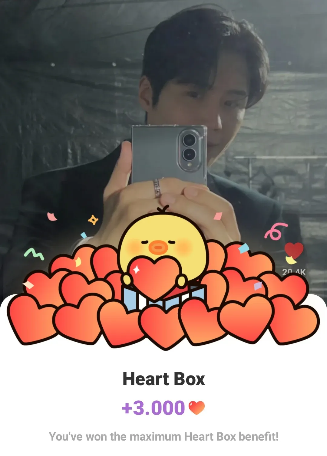 Behind-the-scenes cut of Kim Seonho