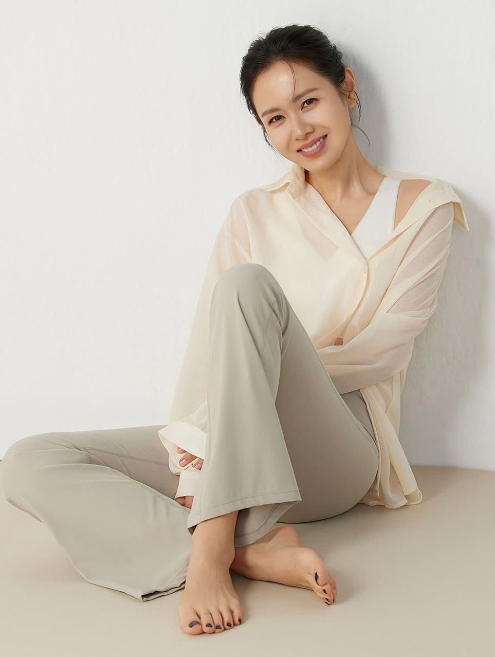 粉丝拍下的孙艺珍瞬间