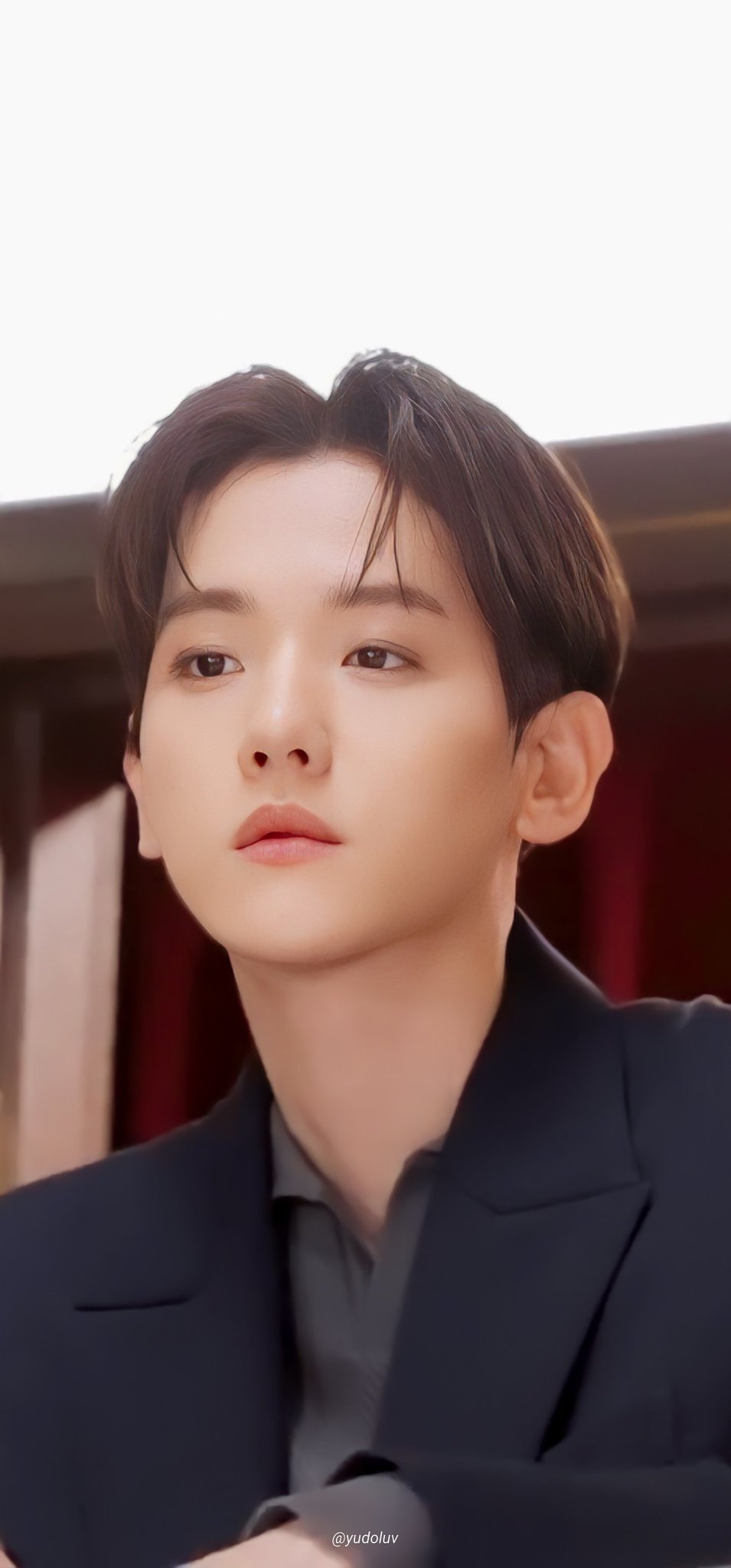 边伯贤粉丝亲手制作的特别壁纸