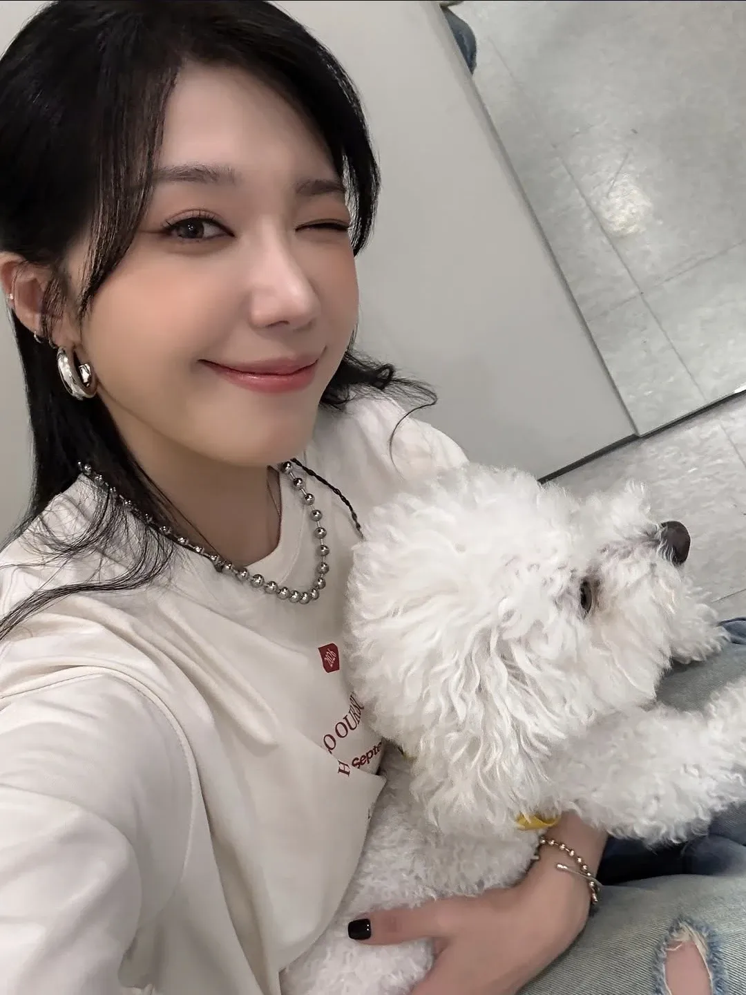 Cuplikan di balik layar dari Jung Eunji