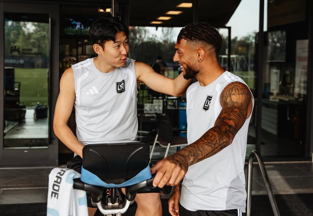 Behind-the-scenes cut of Son Heungmin