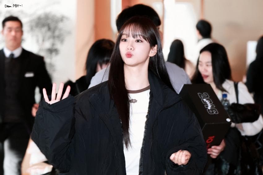 A moment captured by a fan of Hyeri