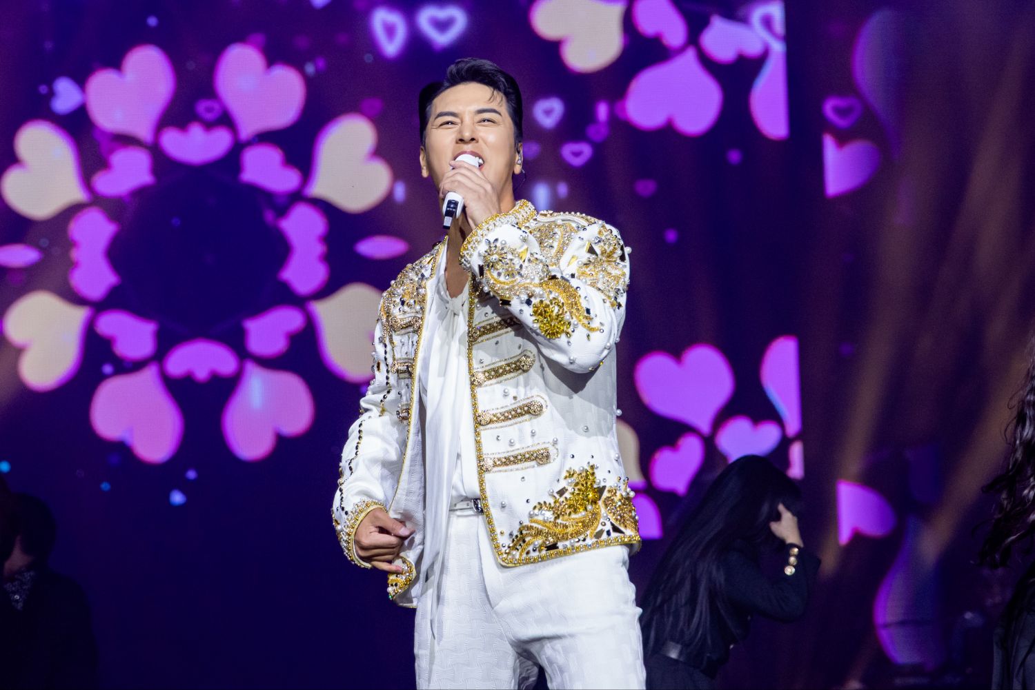 粉丝拍下的张民好瞬间