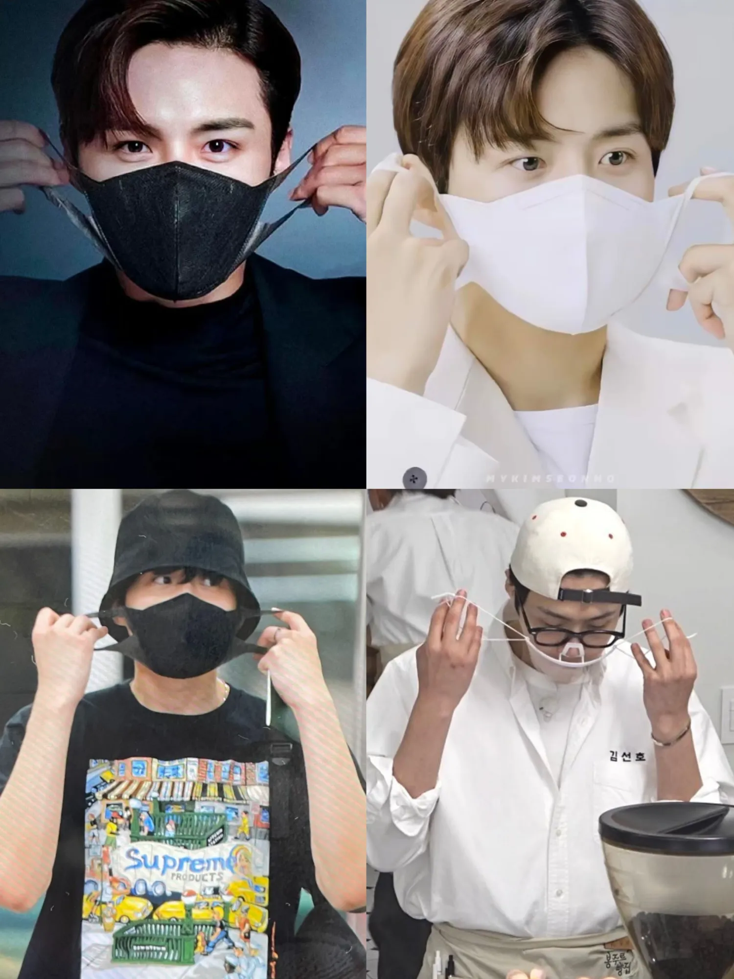Behind-the-scenes cut of Kim Seonho