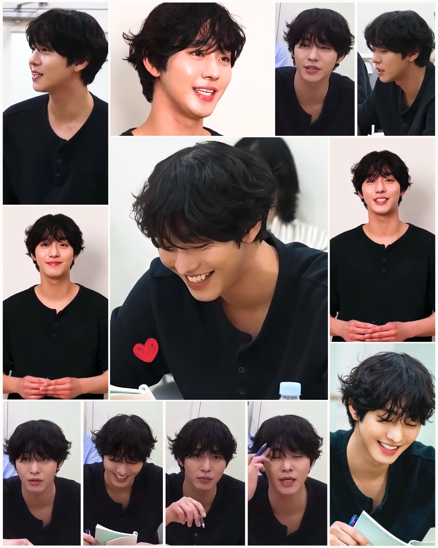 안효섭의 비하인드 컷