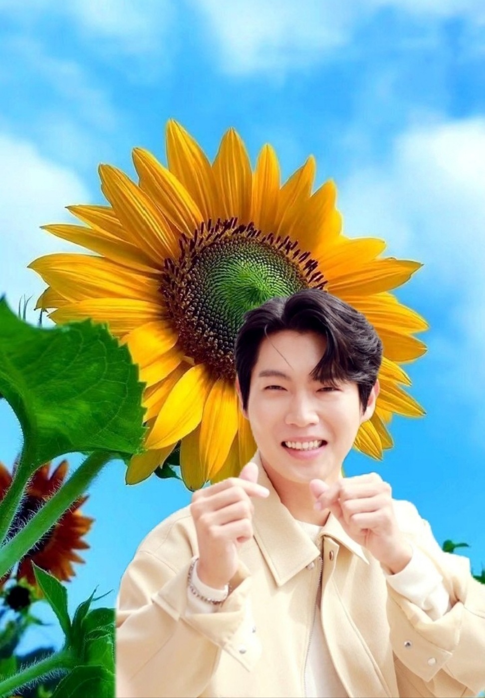 Behind-the-scenes cut of Son Taejin