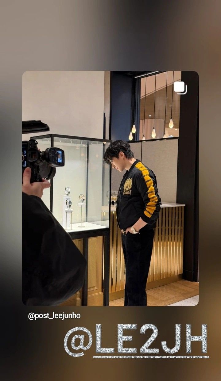 粉丝拍下的李俊昊瞬间