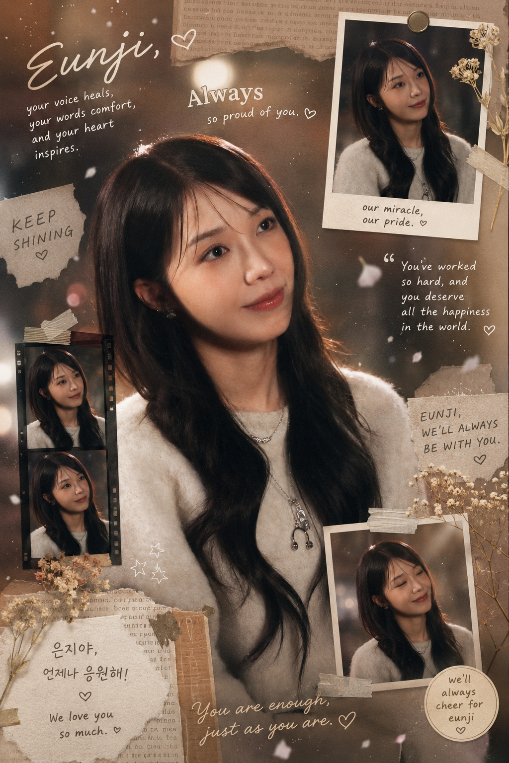 Cuplikan di balik layar dari Jung Eunji