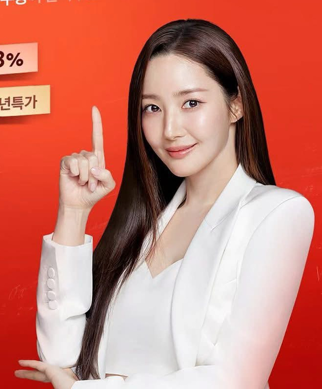 Behind-the-scenes cut of Park Minyoung