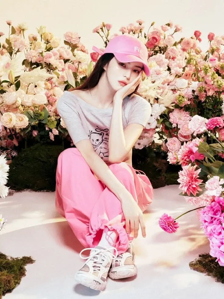 Behind-the-scenes cut of Han Sohee
