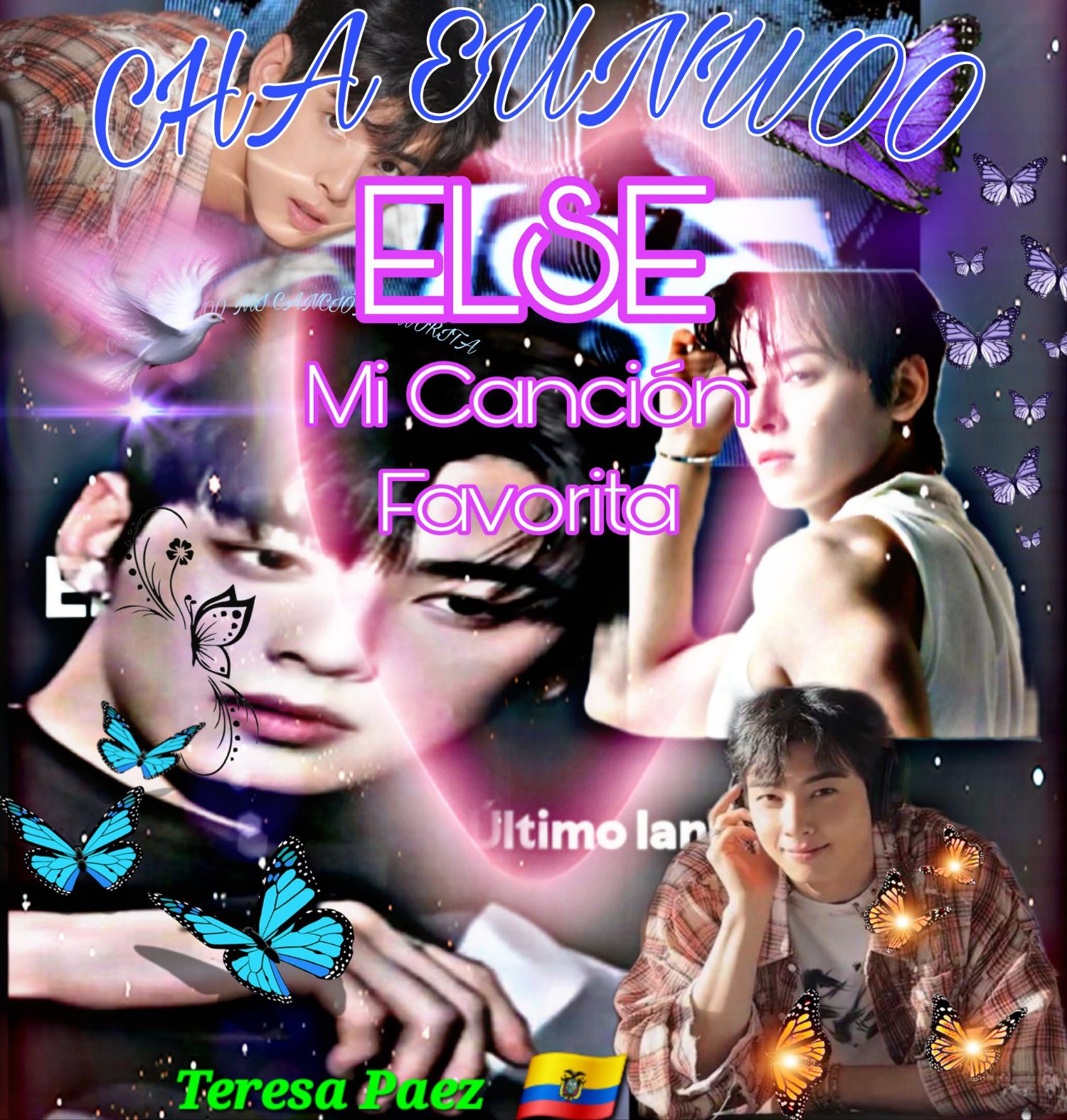 Behind-the-scenes cut of Cha Eunwoo