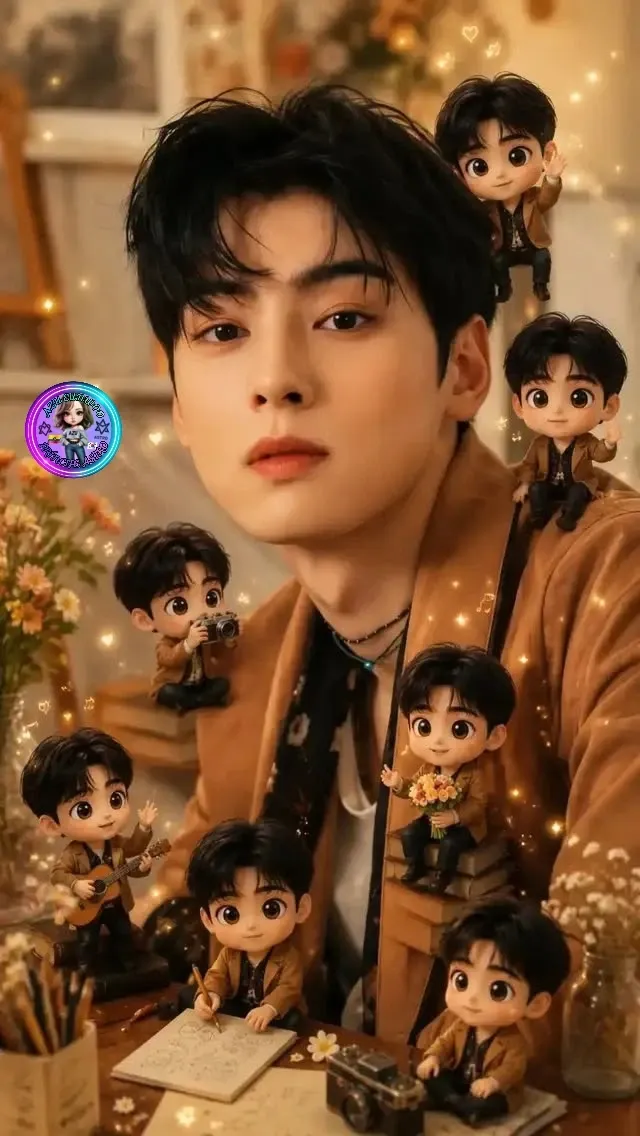 Behind-the-scenes cut of Cha Eunwoo