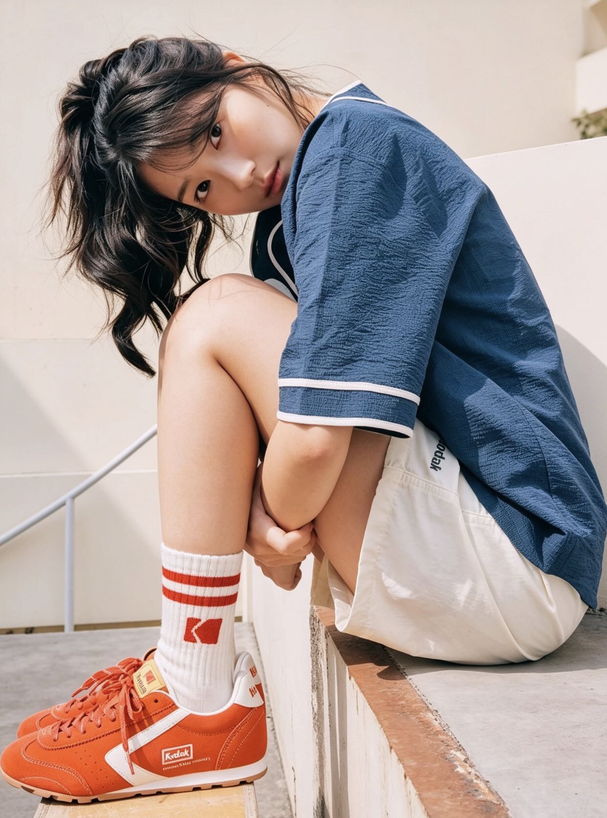 Behind-the-scenes cut of Kim Hyeyoon
