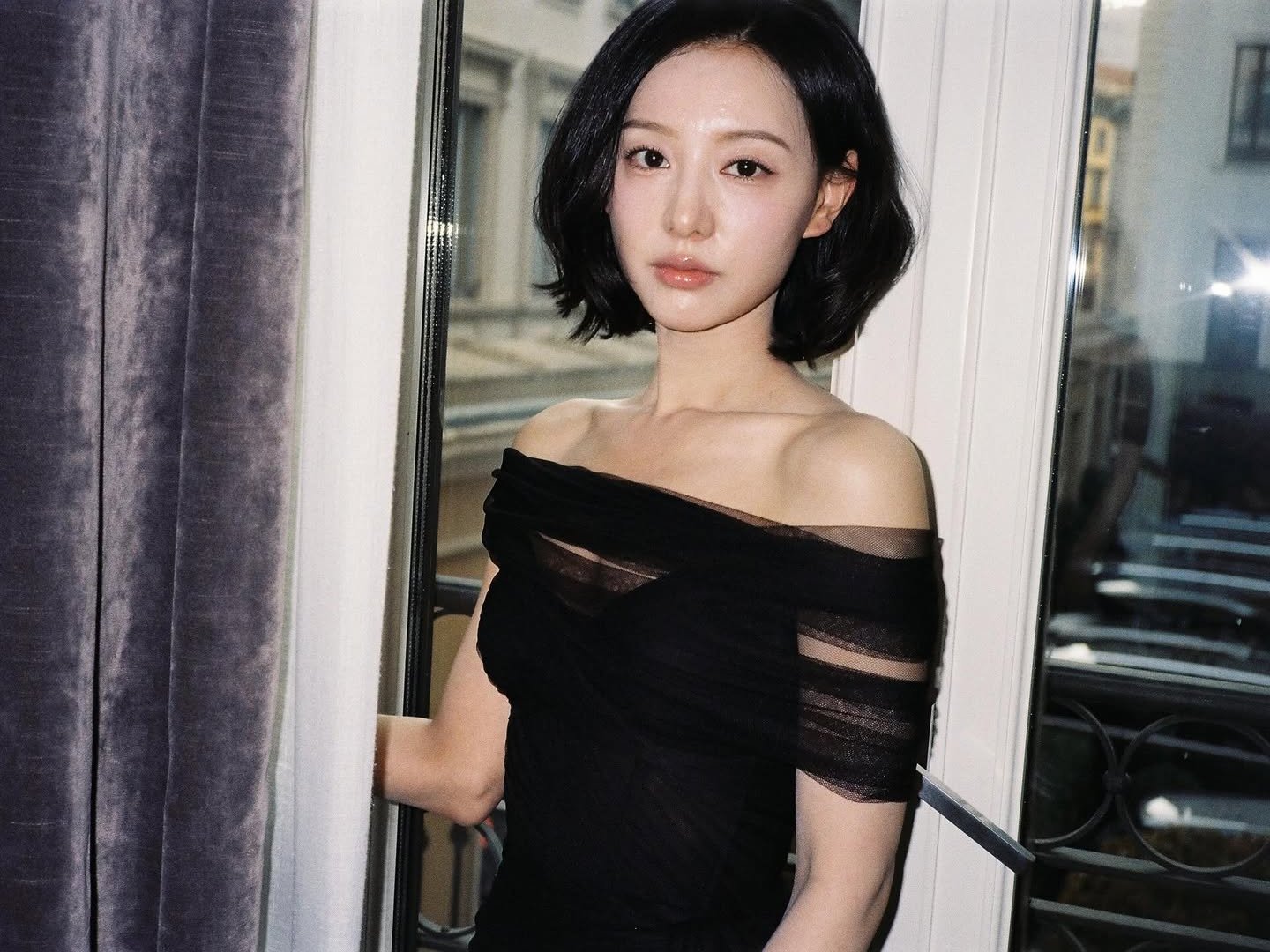 粉絲拍下的金智媛瞬間