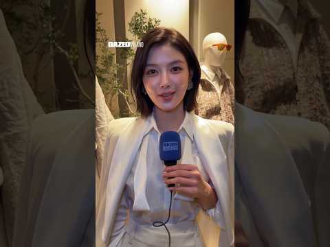 Behind-the-scenes cut of Kim Youjung