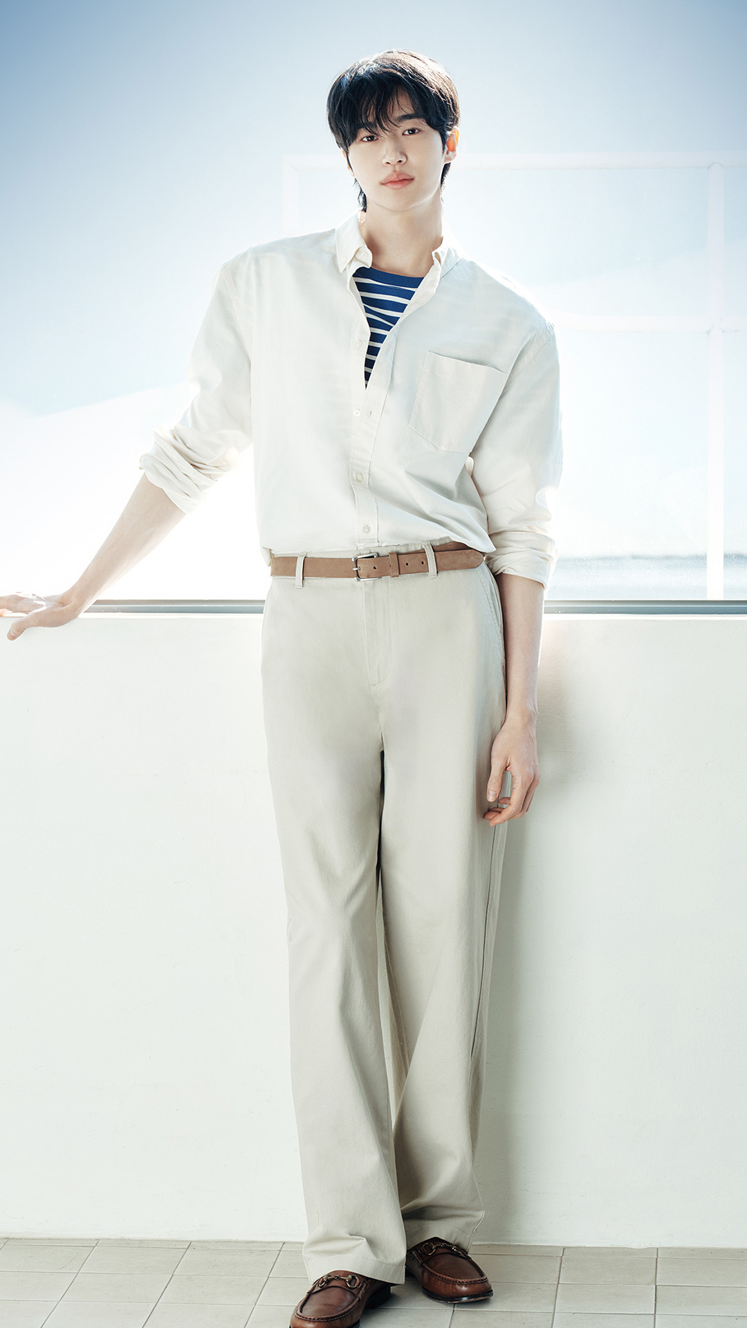 Behind-the-scenes cut of Byeon Wooseok