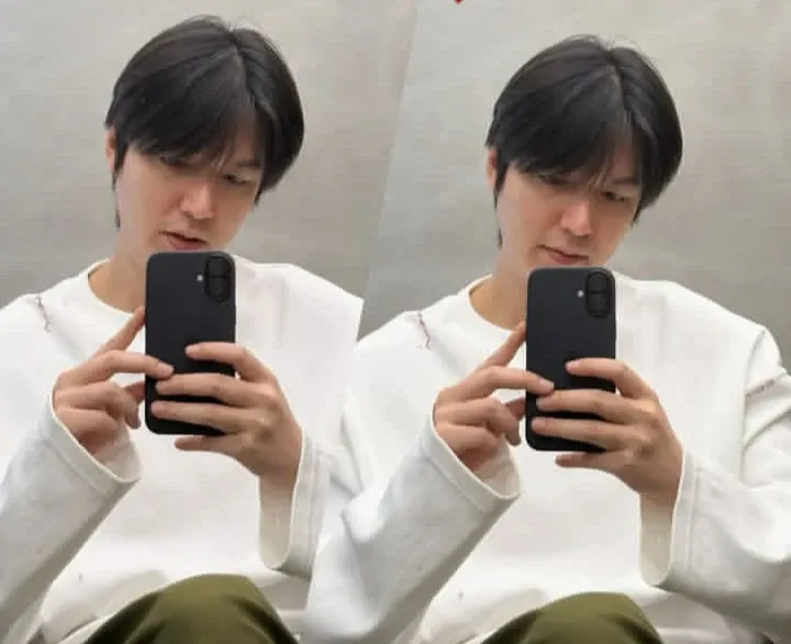 Behind-the-scenes cut of Lee Minho