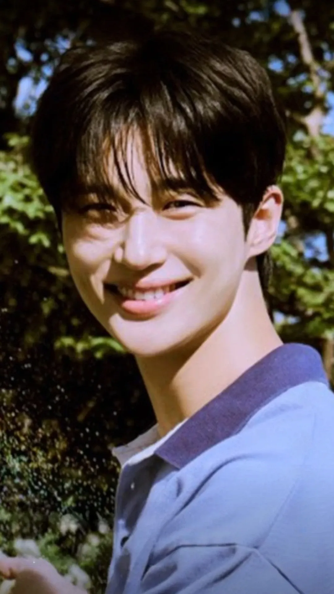 Special wallpaper made by Byeon Wooseok's fans