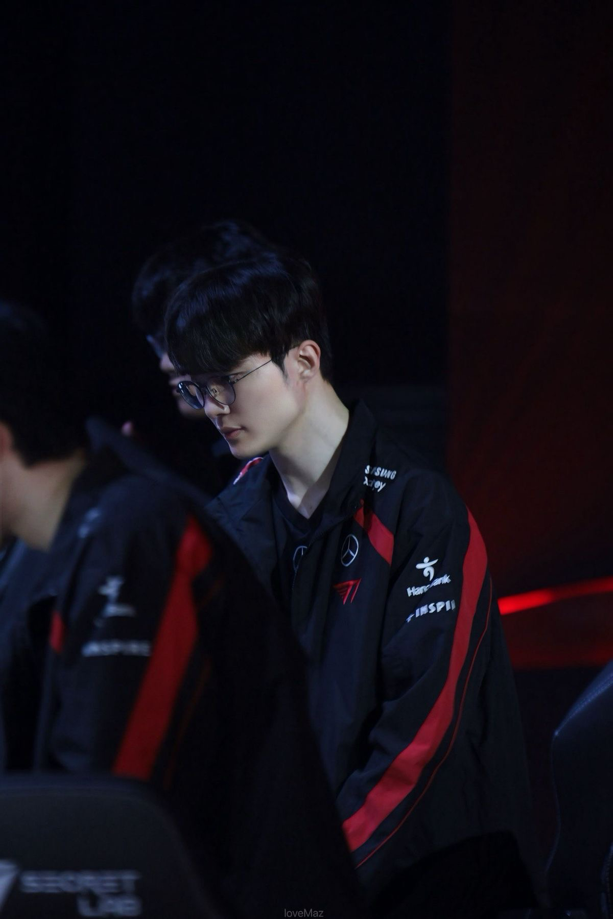 A moment captured by a fan of Faker