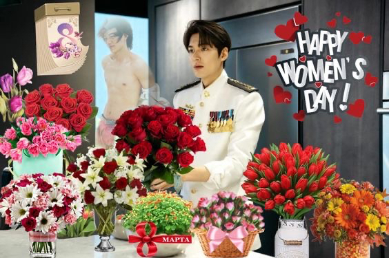 粉丝拍下的李敏镐瞬间