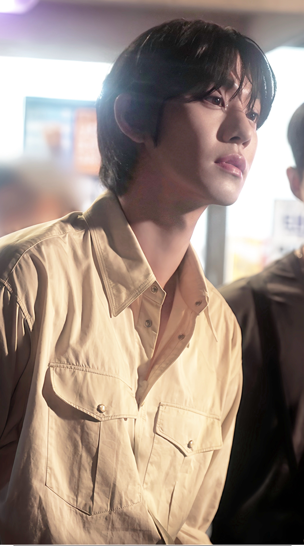 Behind-the-scenes cut of Ahn Hyoseop