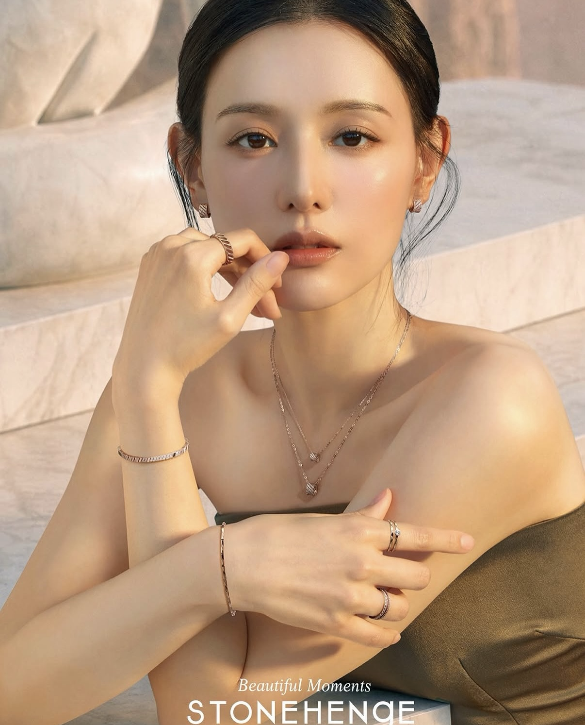 A moment captured by a fan of Kim Jiwon