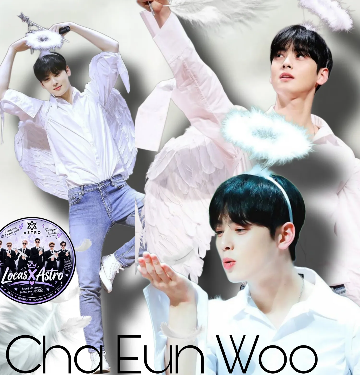 A moment captured by a fan of Cha Eunwoo