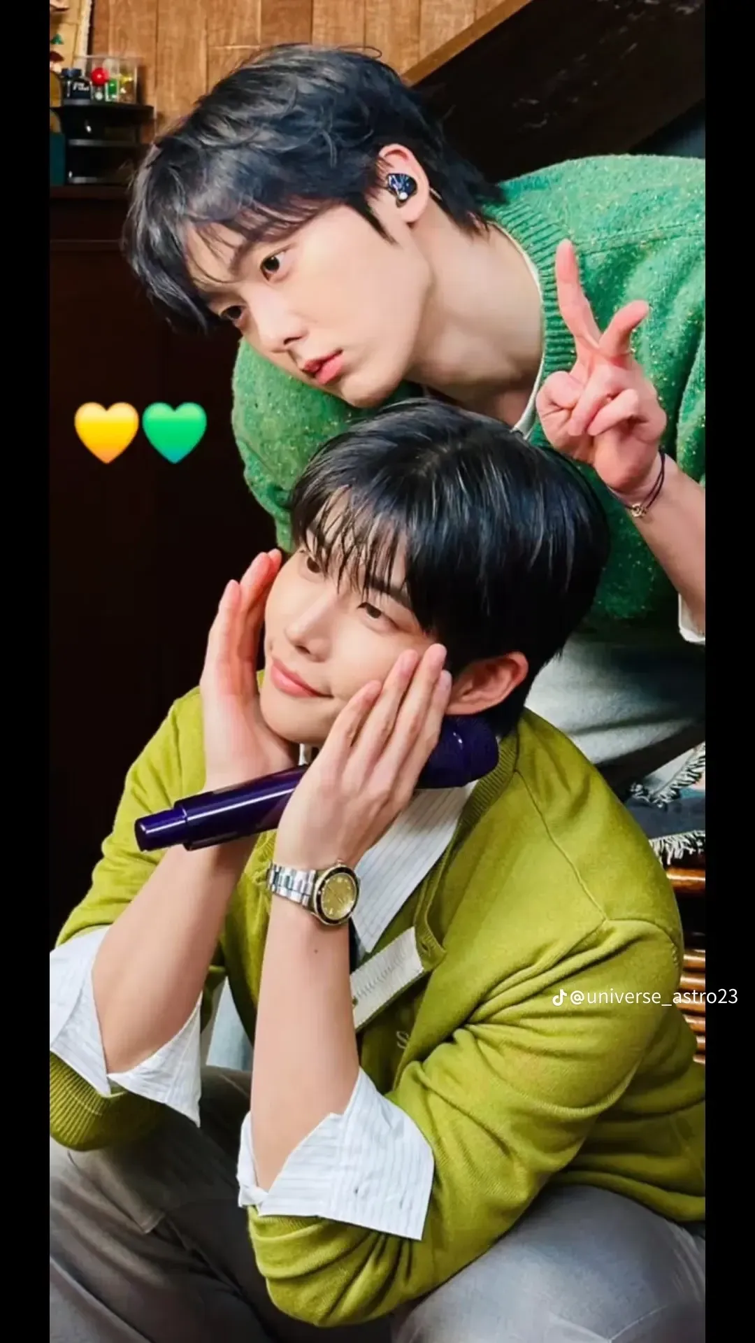 Special wallpaper made by Yoon Sanha's fans