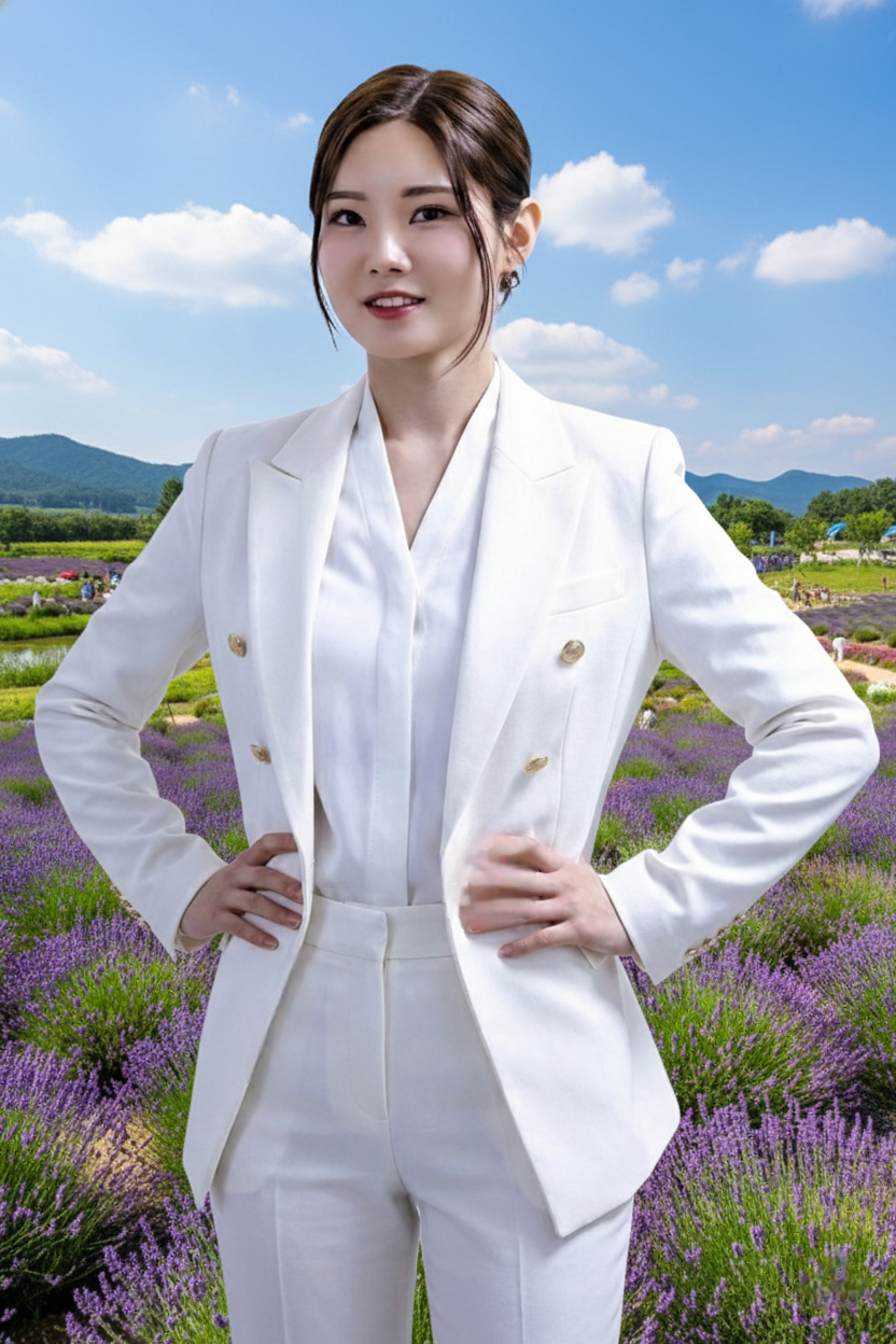 Behind-the-scenes cut of Bae Ahyeon