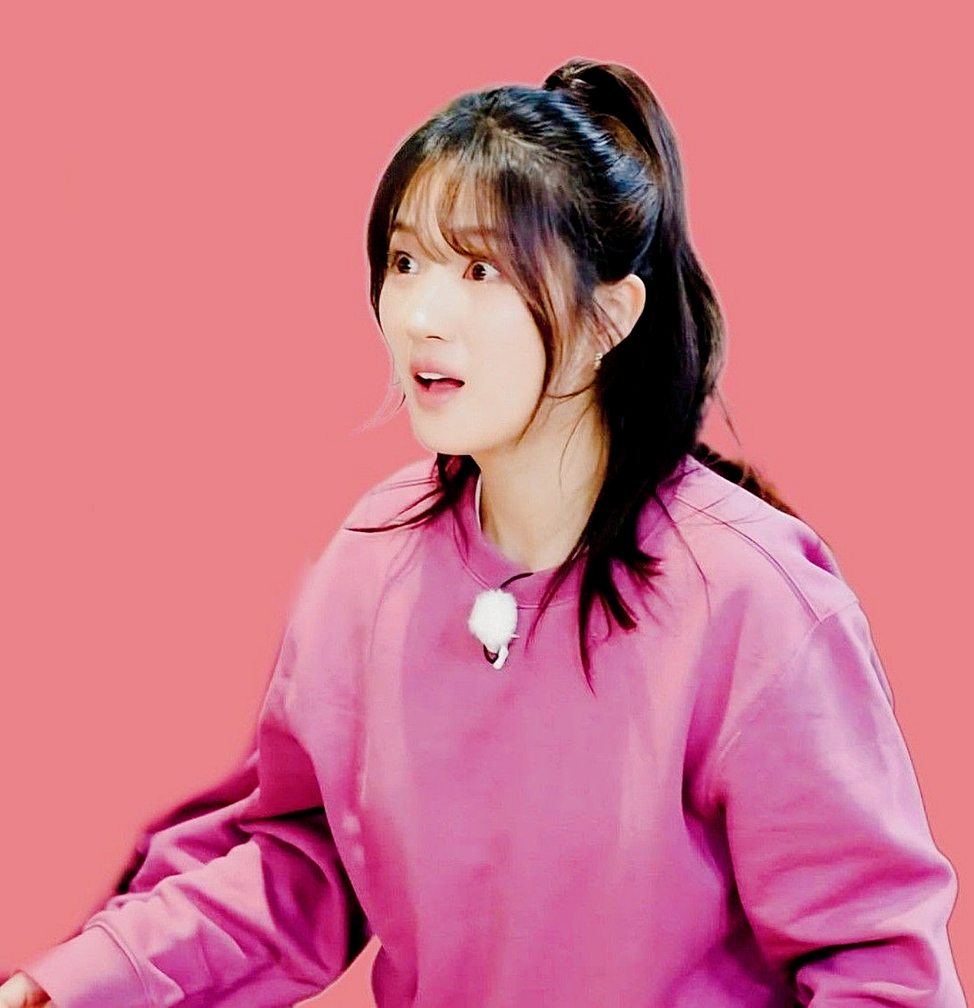 A moment captured by a fan of Kim Hyeyoon