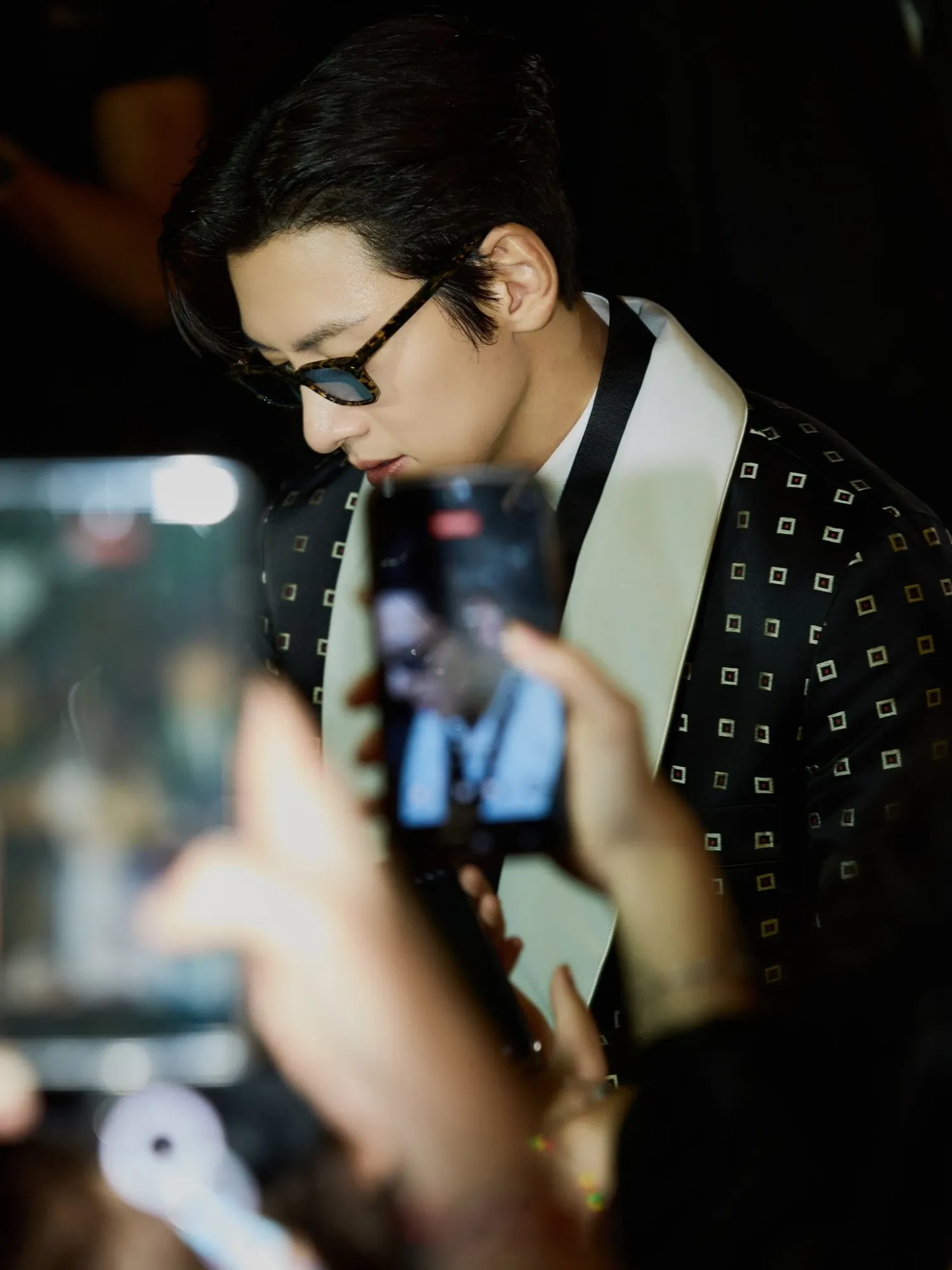 A moment captured by a fan of Ji Changwook