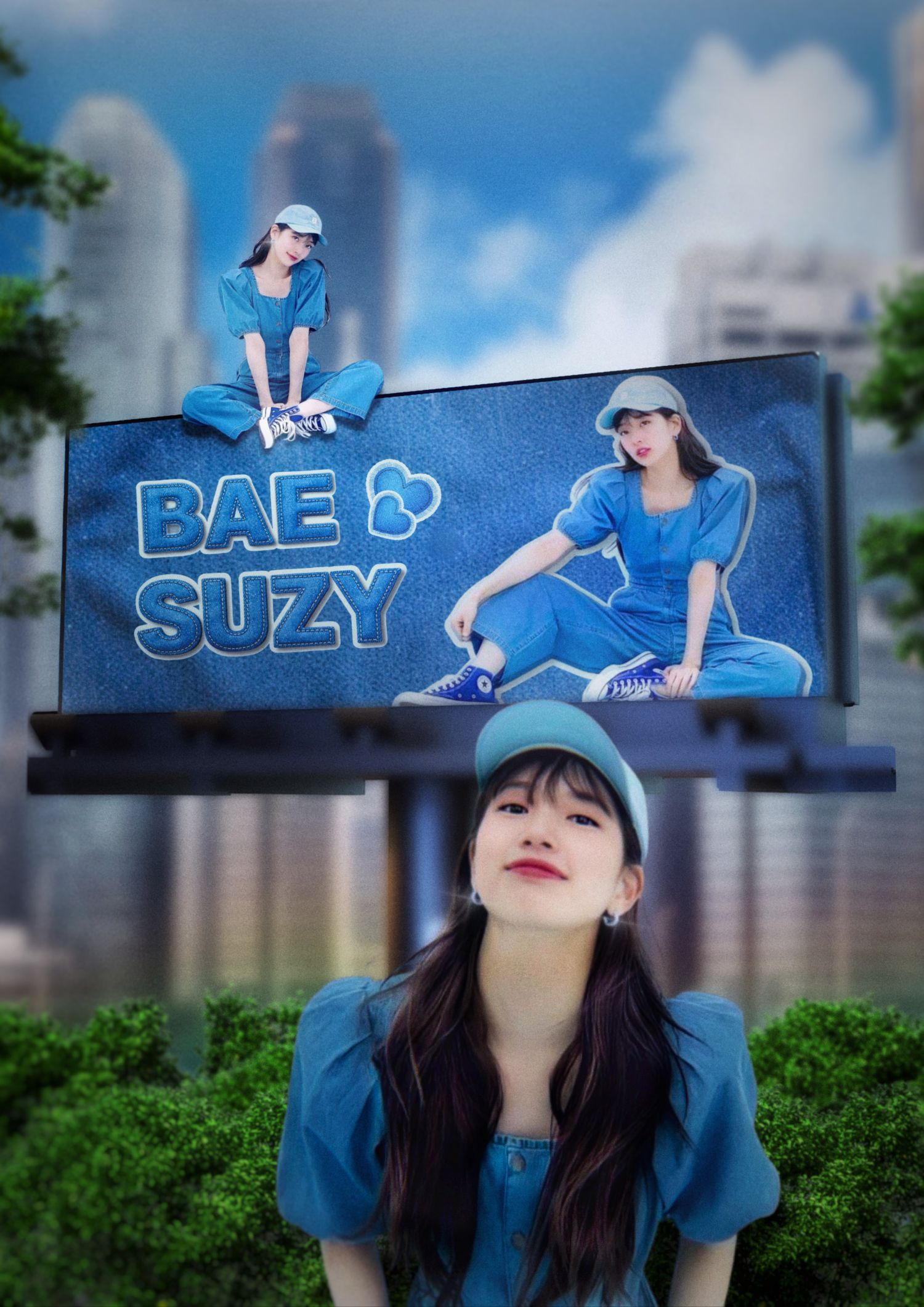 粉絲拍下的裴秀智瞬間