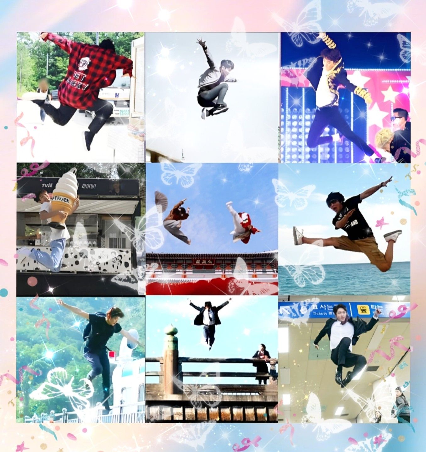 Behind-the-scenes cut of Lee Joongi