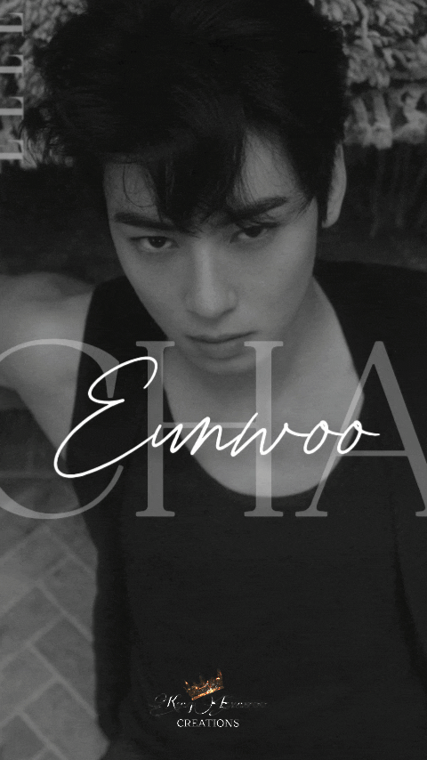 Behind-the-scenes cut of Cha Eunwoo