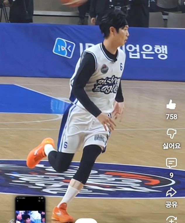 Behind-the-scenes cut of Son Taejin