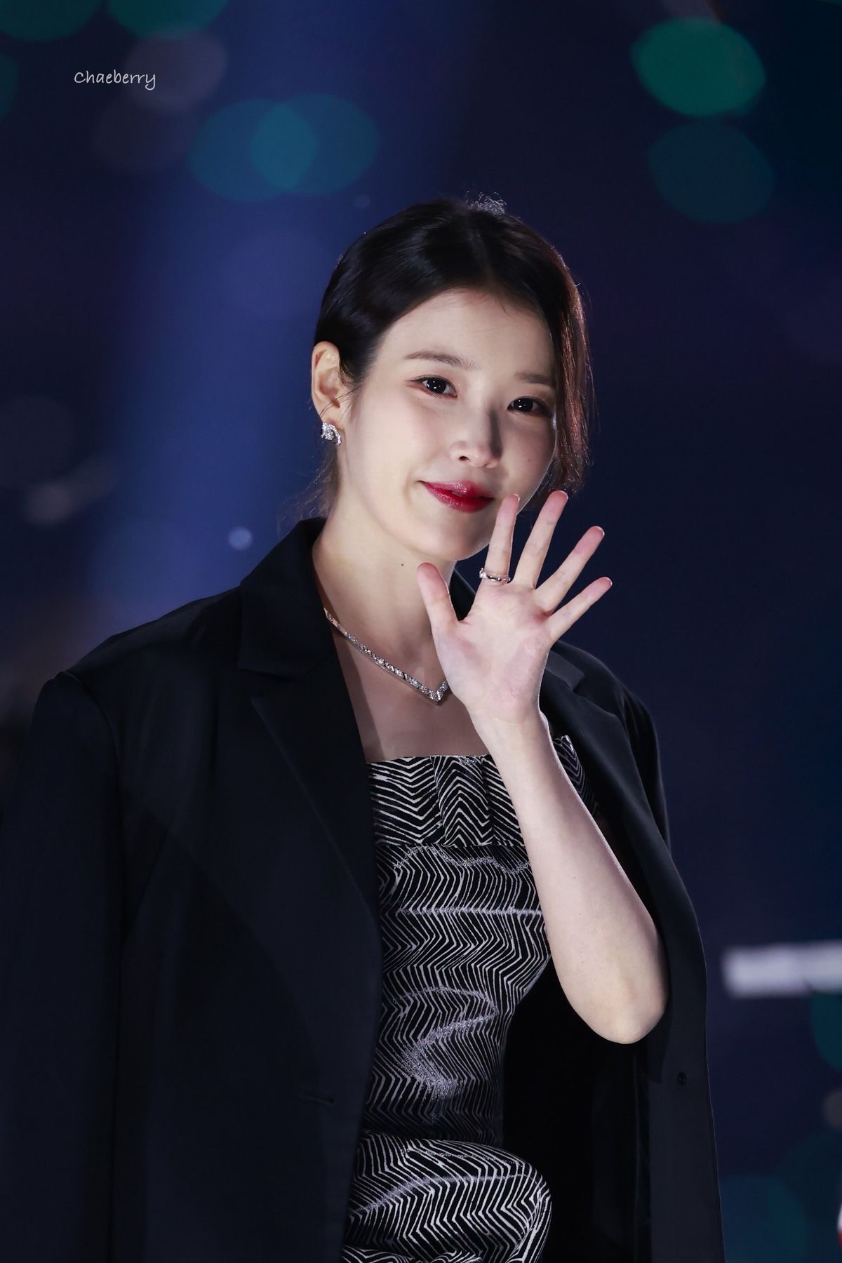 A moment captured by a fan of IU