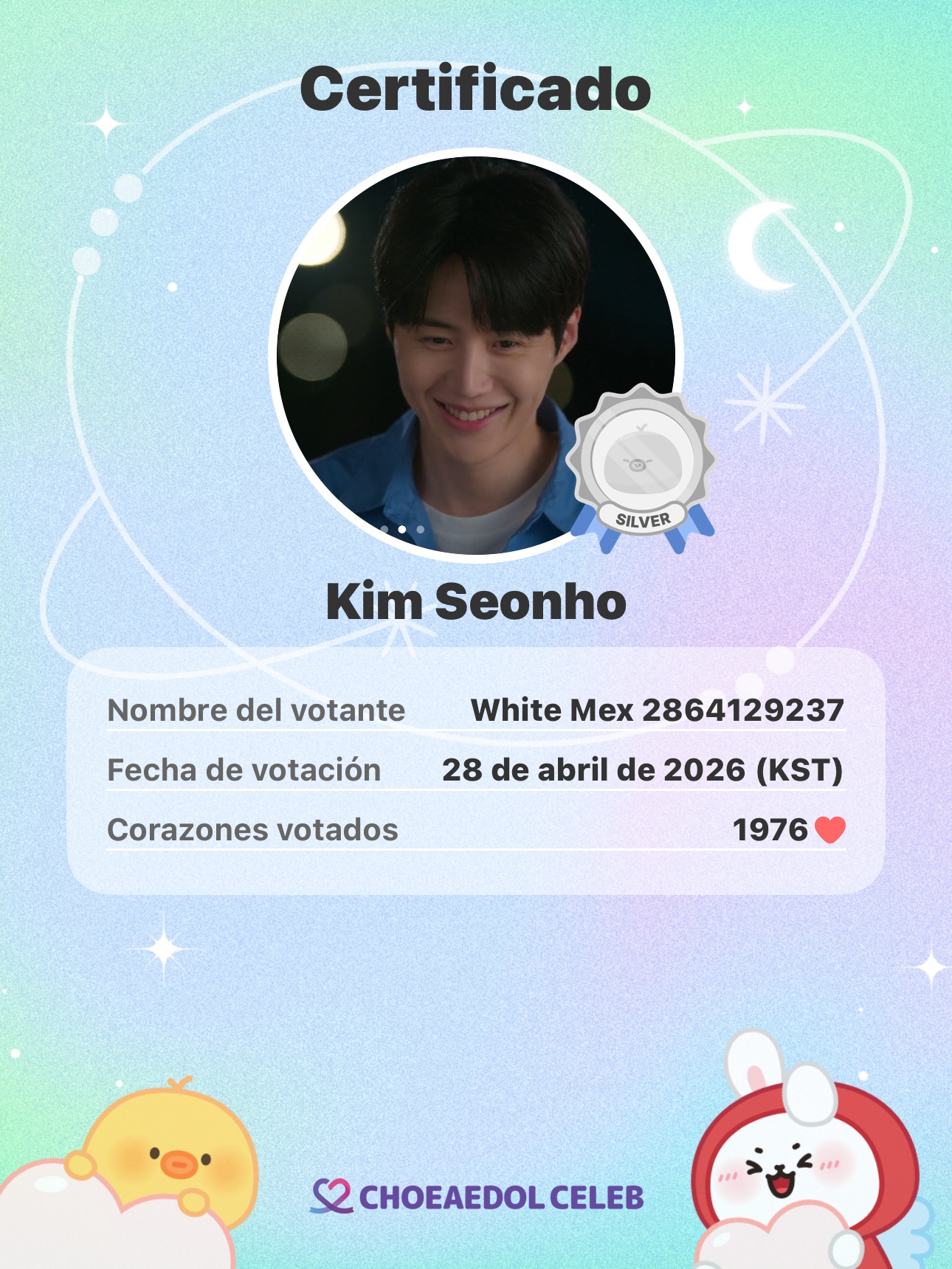 Foto terbaru dari Kim Seonho