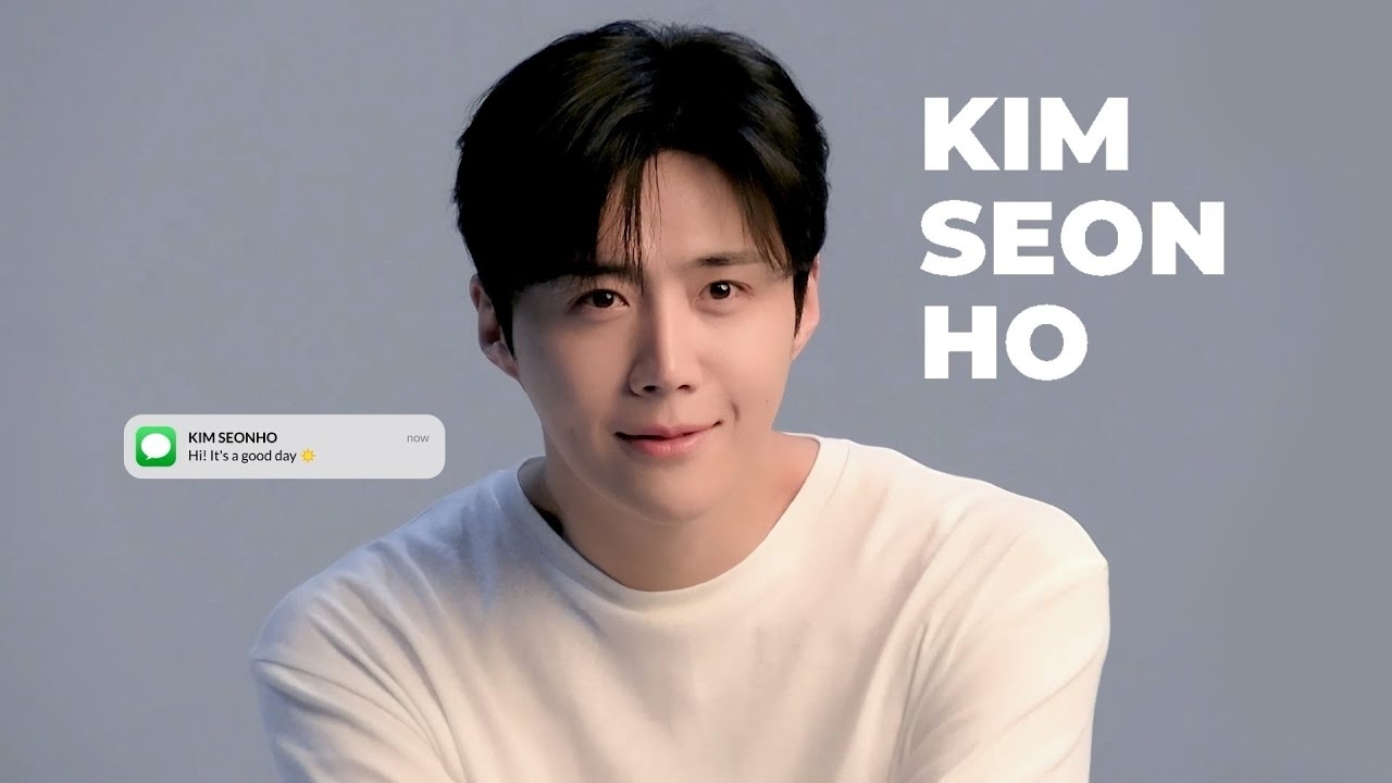 Behind-the-scenes cut of Kim Seonho