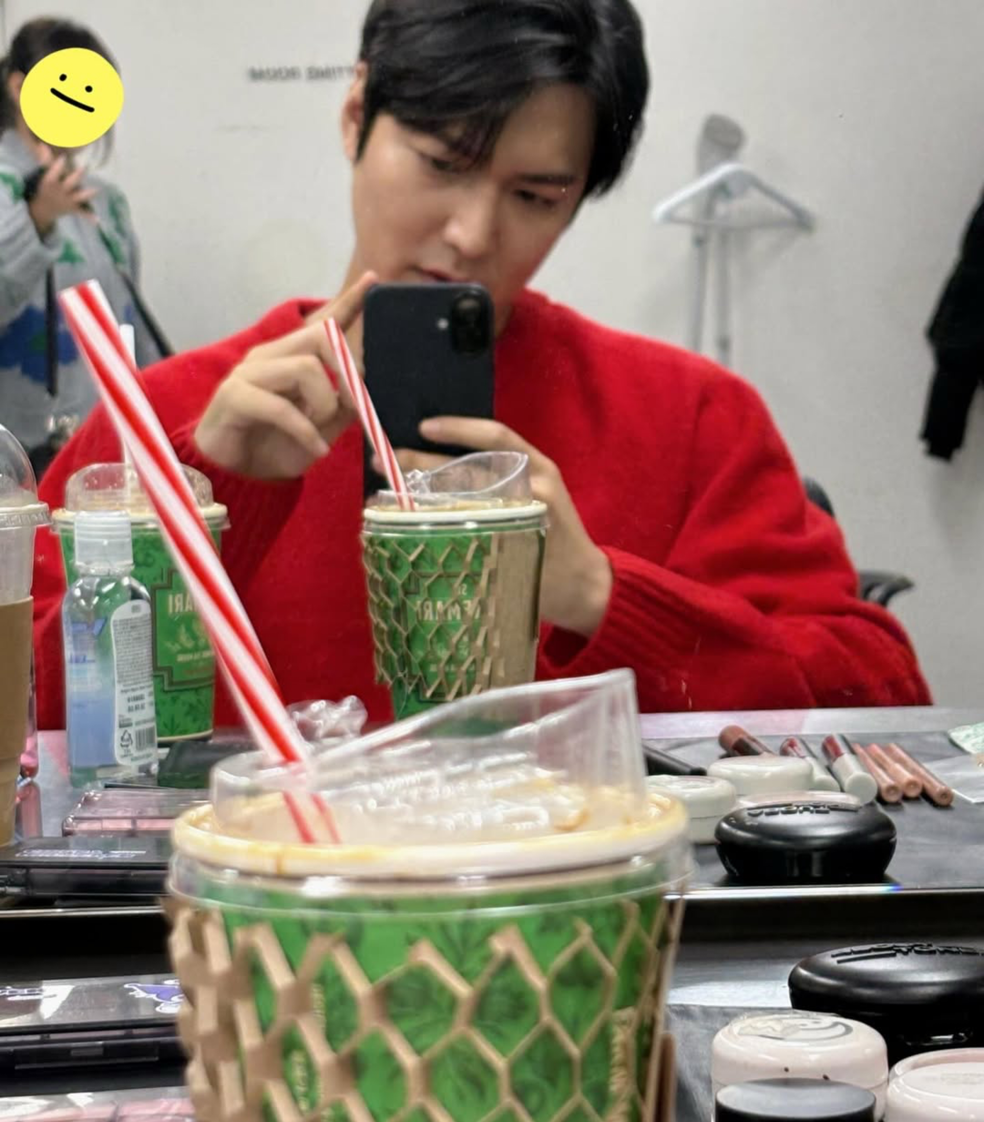 Recent activity shot of Lee Minho
