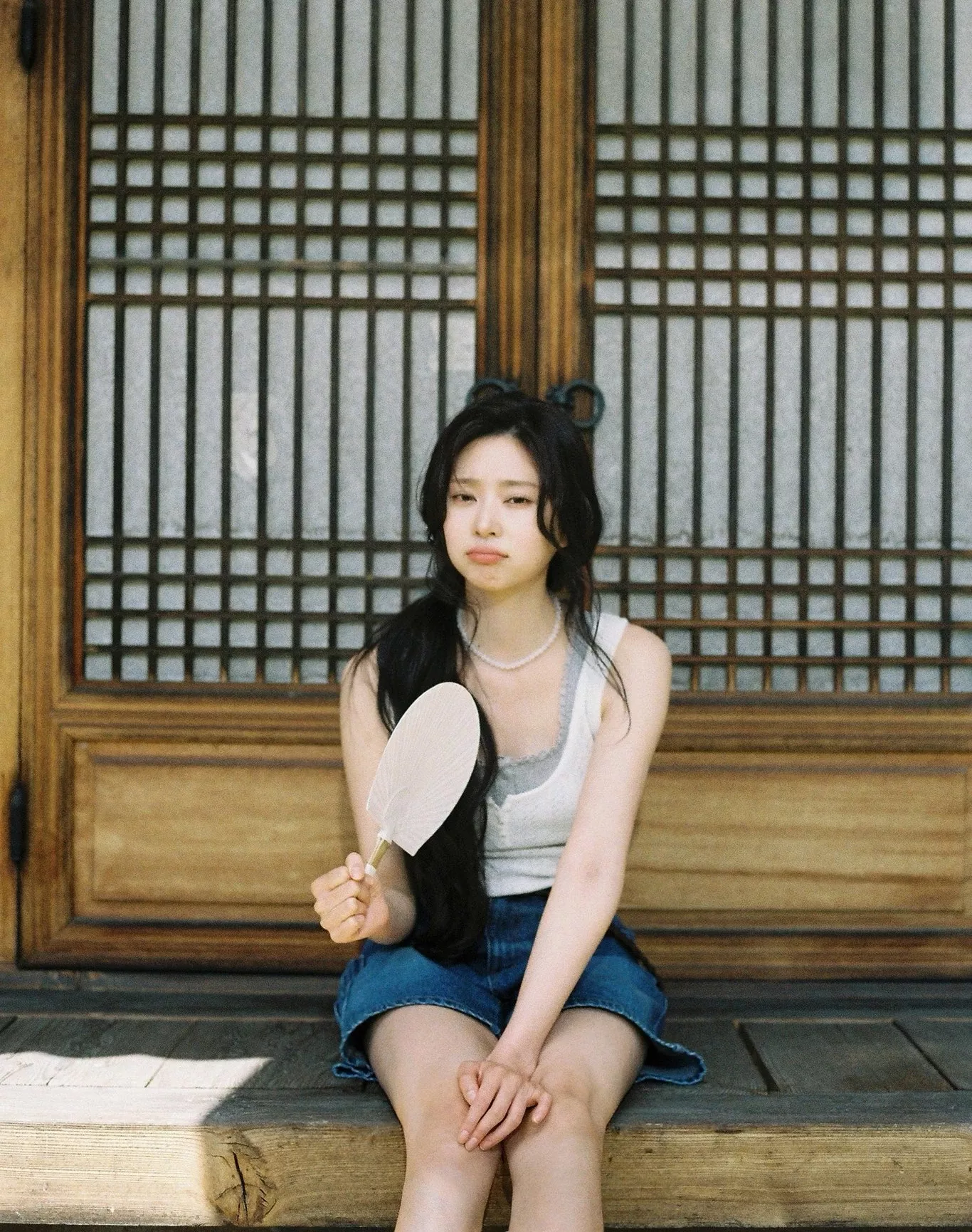 A moment captured by a fan of Kim Minju