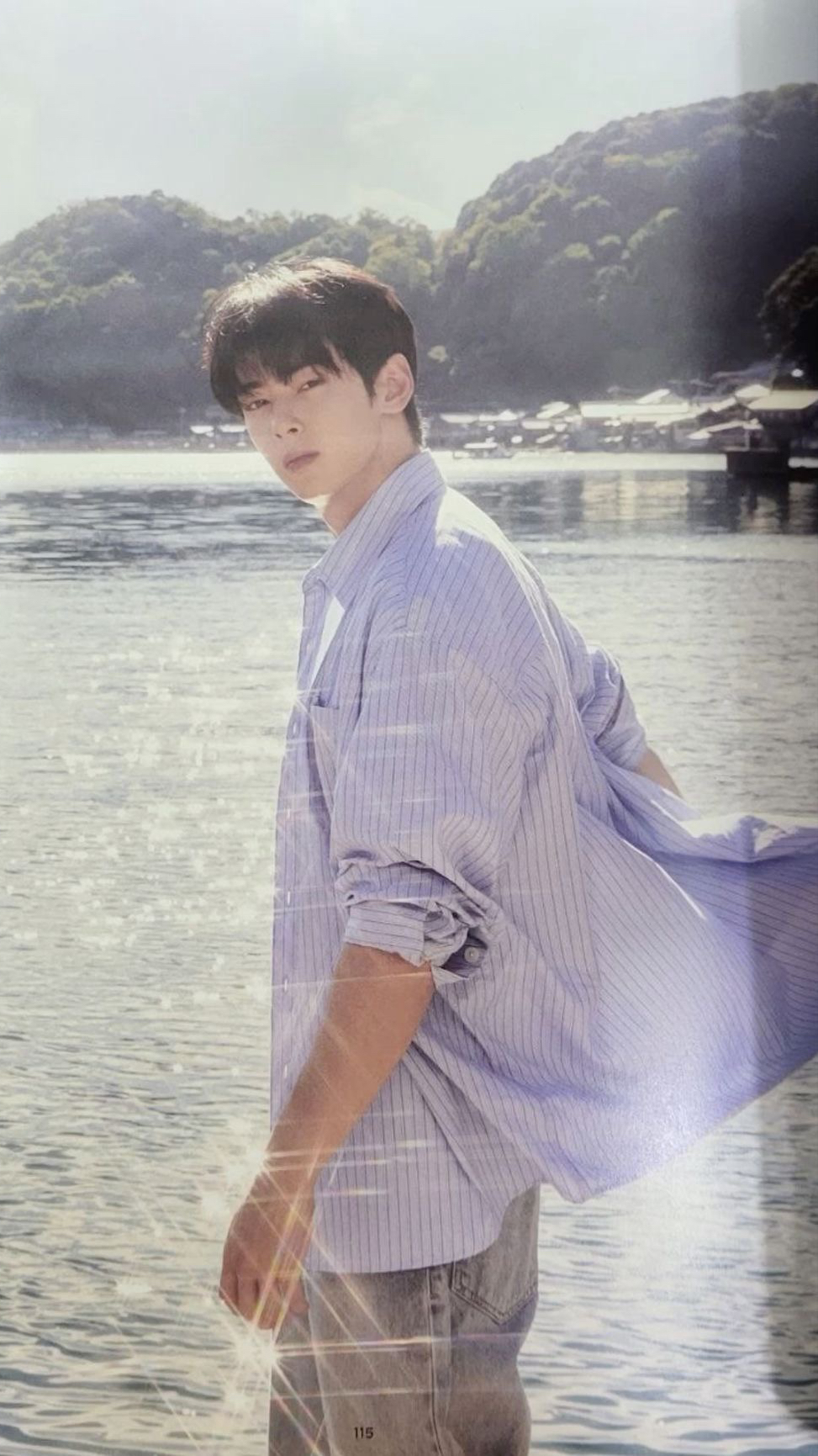 Recent activity shot of Cha Eunwoo