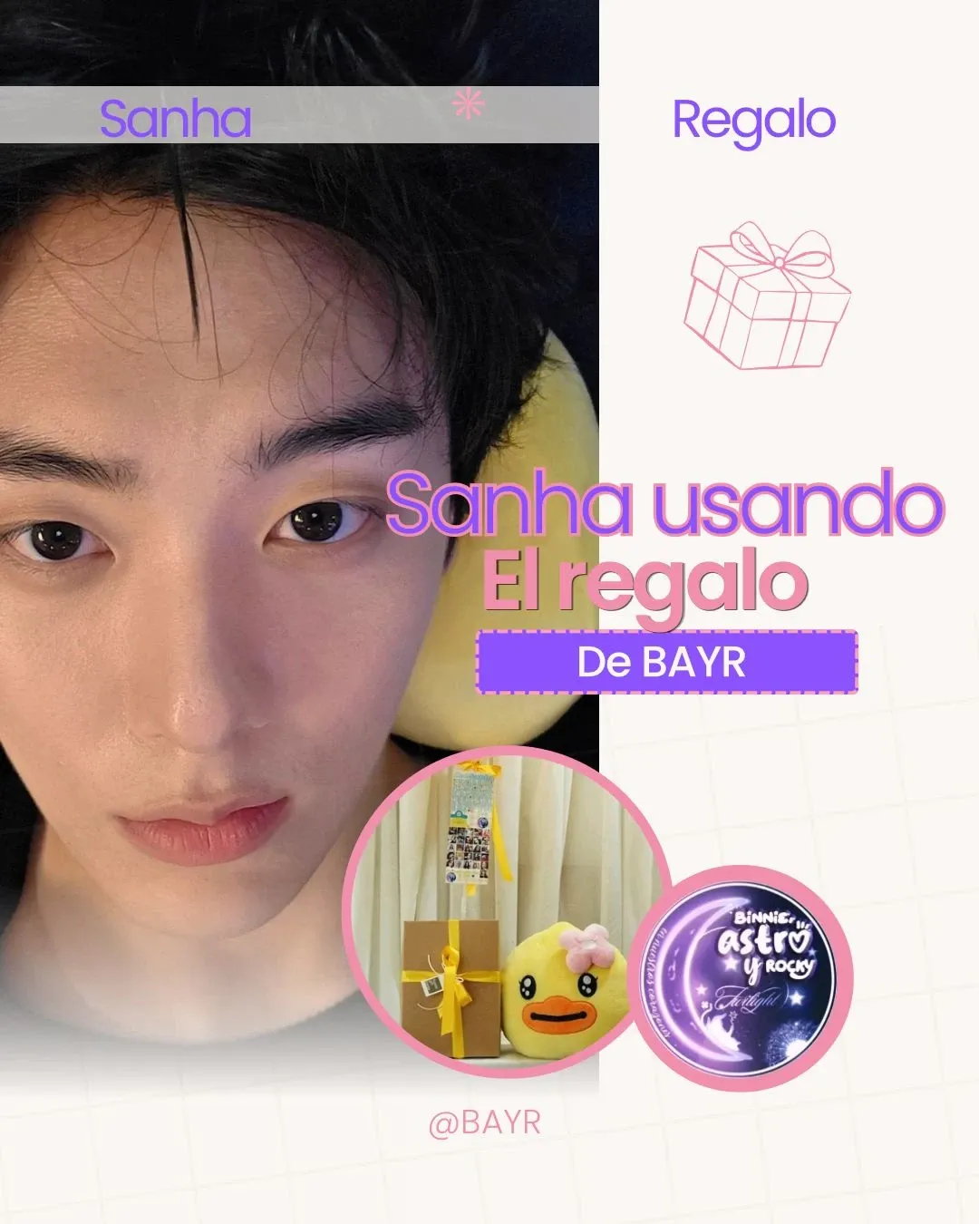 Recent activity shot of Yoon Sanha