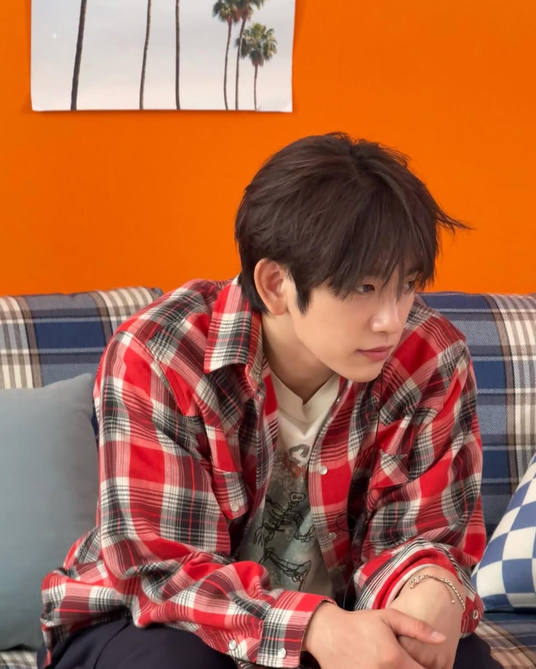 粉丝拍下的朴珍荣瞬间