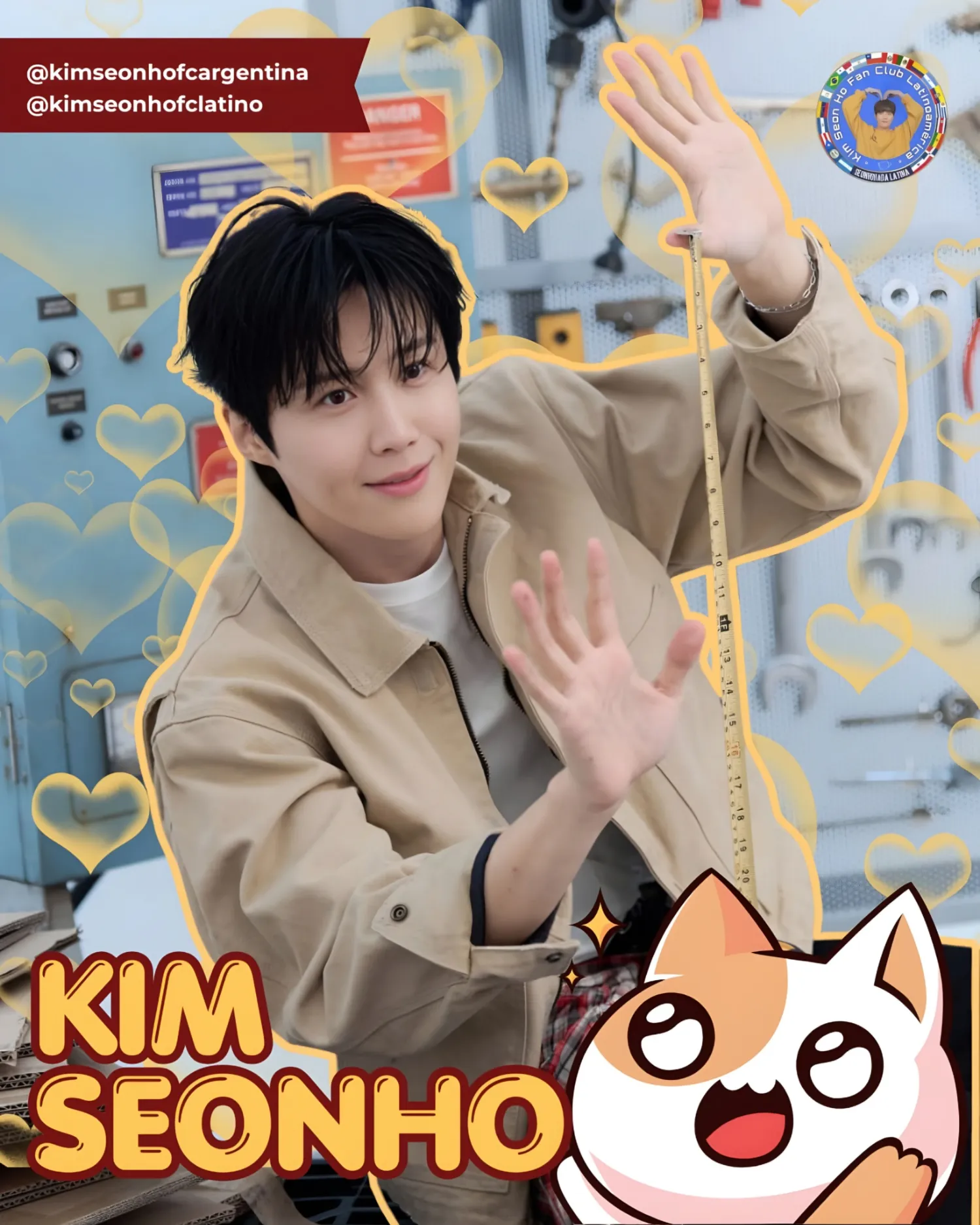 Behind-the-scenes cut of Kim Seonho