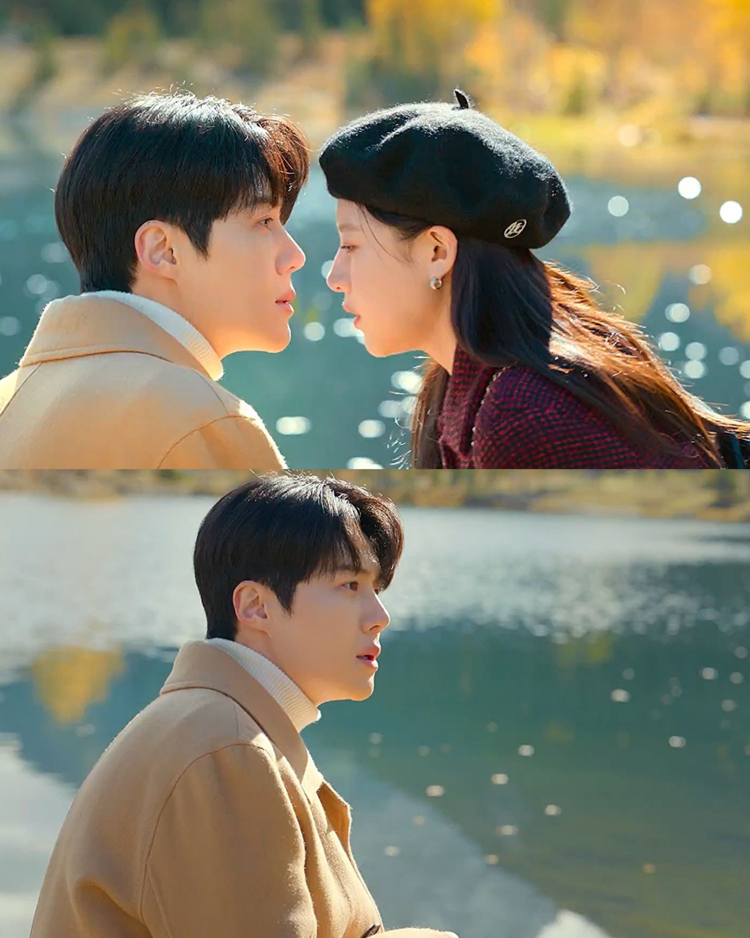 Behind-the-scenes cut of Kim Seonho