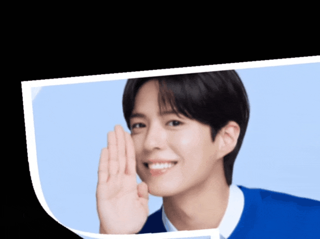 Behind-the-scenes cut of Park Bogum